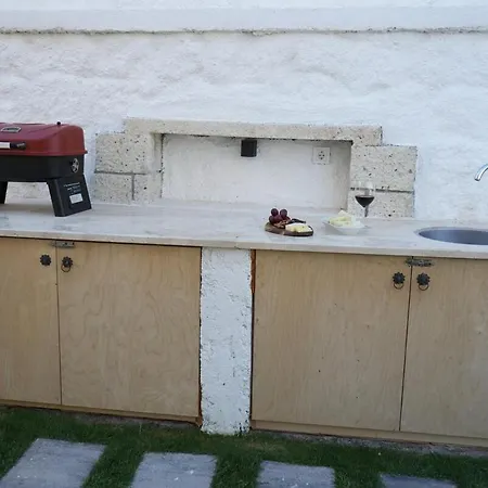 Alacati'da Saunali Jakuzili Çeşme